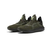 PUMA Chaussures de Running Softride Enzo 5 40.5, Dark Olive Black Fizzy Light Green Yellow