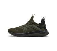 PUMA Chaussures de Running Softride Enzo 5 44, Dark Olive Black Fizzy Light Green Yellow