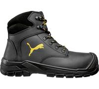 Puma Chaussures de sécurité Borneo Black Mid S3 Ci Hi HRO SRC noir/grisit EUR 39