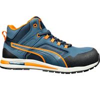 Puma Chaussures de sécuritéitCrosstwist Mid S3 HRO SRC Bleu/Orange EUR 47