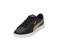 Puma Chaussures de sport à lacets pour filles, Noir-Or-Blanc, 4 UK