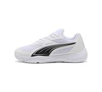 PUMA SOLARFLASH III JR Indoor Court Shoe, White Black, 35.5 EU