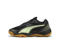 PUMA Chaussures de sport indoor Solarflash III Enfant et Adolescent, Chaussures, Noir/Fizzy Apple, 36 36