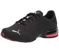 PUMA Chaussures de Sport Viz Runner pour Homme. - Noir - Noir Blanc, 7.5 Wide