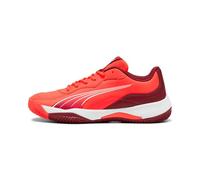 Puma Chaussures de Tennis Nova Smash Unisexes, Glowing Red Dark Crimson Puma White, 43 EU