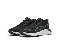 PUMA Chaussures de Training PWR Hybrid 46, Black Green Terrain Light Moss