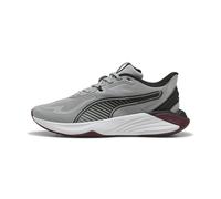 PUMA Chaussures de training PWR Hybrid, Chaussures, Gris Echo/Ruby Shimmer/Noir, 42.5 42.5