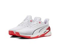 PUMA Chaussures de Training x HYROX Activate Nitro™ Unisexe 44, White Ultra Red Inky Depths Gray