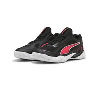 Puma Chaussures d'intérieur Unisexes SOLARSTRIKE 4, Noir/Blanc/Ultra Rouge, Pointure 41