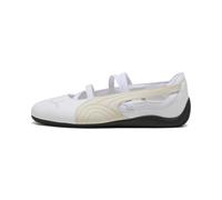 PUMA Chaussures en cuir Speedcat Ballet Femme, Chaussures, Blanc, 41 41