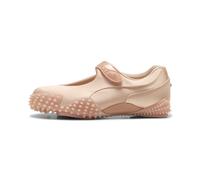 PUMA Chaussures en satin Mostro Fey Unisexe, Chaussures, Jasmine Rose/Blanc, 40.5 40.5