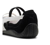 Puma Chaussures En Suède Speedcat Ballet Femme, Chaussures, Noir/Blanc/Warm Blanc, 36 Black,White,Warm White