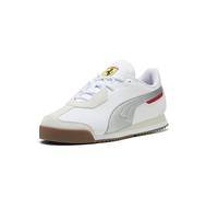 PUMA Chaussures Scuderia Ferrari Roma pour homme, Argent vieilli blanc Ah25, 45 EU
