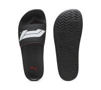 PUMA Claquettes à logo Leadcat 2.0 Formula 1® Unisexe, Chaussures, Noir/Blanc, 37 37
