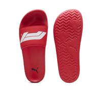 PUMA Claquettes à logo Leadcat 2.0 Formula 1® Unisexe, Chaussures, Pop Rouge/Blanc, 38 38