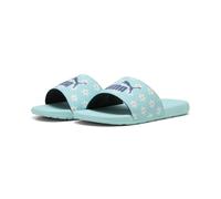 PUMA Claquettes Cool Cat 2.0 Daisies Enfant et Adolescent 38 Safe Lake Blue Crystal White Almost Apricot