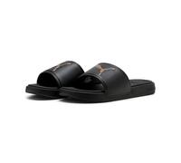PUMA Claquettes Cool Cat 3.0 Femme 40.5, Black Rose Gold Metallic