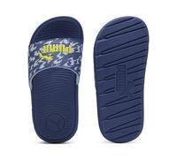 PUMA Claquettes Cool Cat Poised 2.0 Race Enfant 31 Blue Crystal Lemon Sherbert Cool Weather Yellow