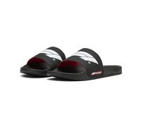 PUMA Claquettes Formula 1® Leadcat 2.0 Logo pour adulte, Noir/blanc, 43 EU