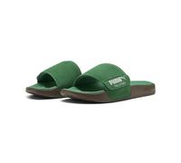 PUMA Claquettes Leadcat 2.0 Palermo Foil pour adulte, Archive Green White Gum Beige, 40.5 EU