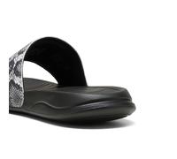 Puma Claquettes Popcat 2.0 Snake Chic Femme, Chaussures, Noir/Silver, 40.5 Black,Silver