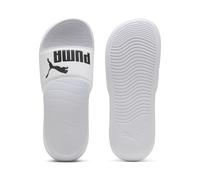 PUMA Unisex Popcat 20 Sandales à enfiler, Puma White Puma Black, 40.5 EU