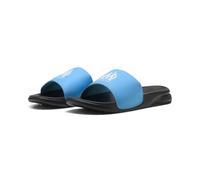 PUMA Claquettes Softride Teamcat Olympique Marseille Unisexe 39, Bleu Azur White Black Blue