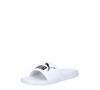 Puma Unisex Adults Popcat 20 Slide Sandals, Puma White-Puma Black, 47 EU