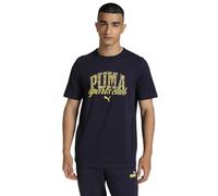 PUMA Class Graphic Tee, T-Shirts Mixte, New Navy, S