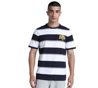 PUMA Class Stripe AOP Tee, T-Shirts Mixte, New Navy,