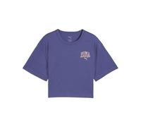 PUMA Class Tee G, T-Shirts Fille, Blue Crystal,