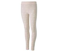 PUMA Classics Graphics Leggings G Mailles Mixte Enfant, Eau de Rose, 128
