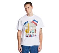 Puma Classics Homme - T-Shirts, Blanc - Taille L - Jersey de coton White L