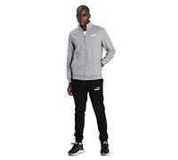 PUMA Clean Sweat Suit FL Survêtement Homme, Gris Moyen chiné, L