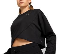 Puma CLOUDSPUN CROSSOVER CREW - SHORT Sweatshirt S Noir