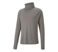 Puma Cloudspun High Neck Longsleeve Haut Manches Longues Hommes-Gris M