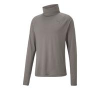 Puma Cloudspun High Neck Longsleeve Haut Manches Longues Hommes - Gris, Taille M