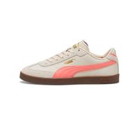 PUMA Club II Era Sneaker, Alpine Snow-Fluro Peach PES-Gum, 40 EU