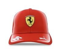 Puma Casquette Ferrari F1 Leclerc 16 Unisexe Rouge Polyester
