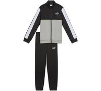 Puma Colour Block Poly Tracksuit Junior Noir/Gris 13 (TG) Male