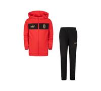 PUMA Combinaison complète ACM MiLAN Coton Gazé Fan costume 2024 25 Coton Capucio, rouge, S