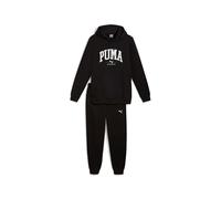 PUMA Combinaison Homme à Capuche Squad Noir, noir/blanc, L