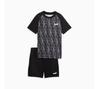 PUMA Ensemble t-shirt et short Essentials TRAIN ALL DAY Enfant et Adolescent 140, Black