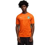 Puma Maillot 'FIF' émeraude/orange/orange foncé/blanc Taille M