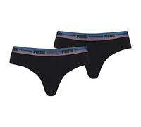 PUMA Cotton Modal Brazilian sous-vêtement Style Maillot de Bain, Gradient Combo, S (Lot de 2) Femme