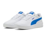 PUMA Court Classic Clean JR Baskets Blanc/Bleu Montagne, 37 EU, Puma Blanc et Bleu Montagne, 36.5 EU