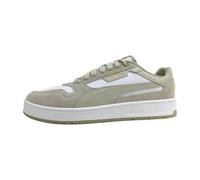 PUMA Mixte Court Classic Street SD Basket, White-Desert Dust Gold, 36 EU