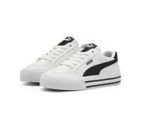 PUMA Court Classic Vulc FS JR Basket, White Black, 39 EU