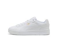 Puma Court Classico Sneakers Unisex, Chaussures, Blanc/Doré, 45 White,Gold