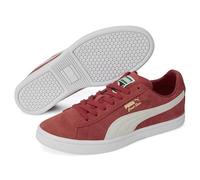 PUMA Court Star Baskets en Daim pour Homme, High Risk Red White Team Gold, 39 EU